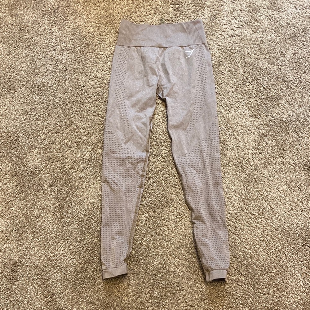 Gymshark Vital Leggings 2.0 Beige Size Small